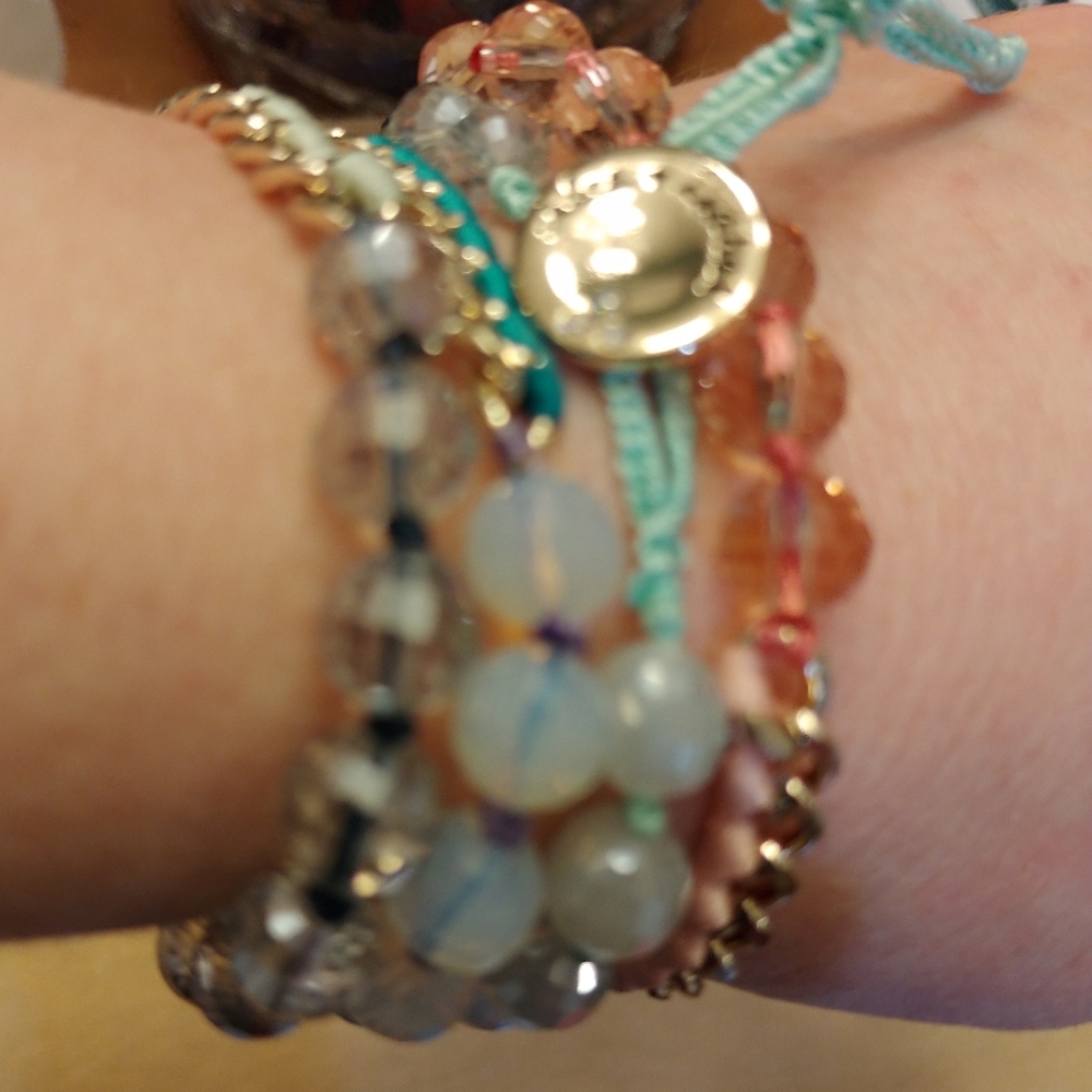 Final! c+i Beaded Wrap Bracelet/Necklace